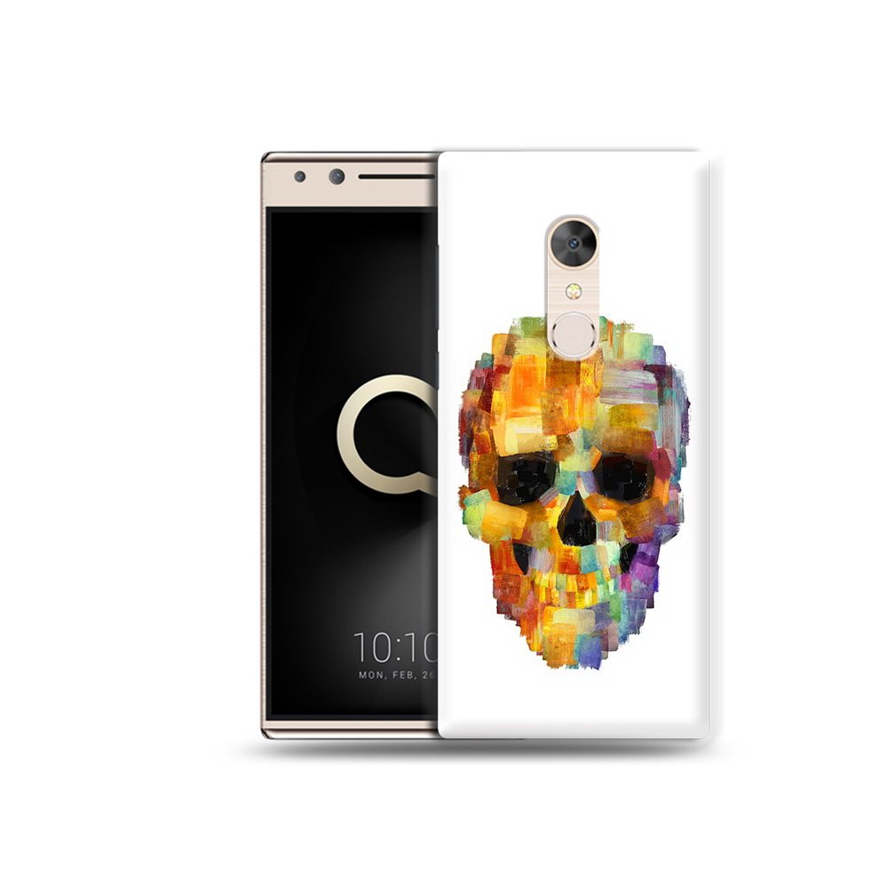 

Чехол MyPads Tocco для Alcatel 5 нарисованный череп (PT110913.675.516), Прозрачный, Tocco