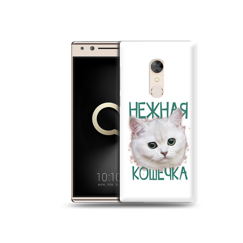 

Чехол MyPads Tocco для Alcatel 5 нежная кошечка (PT110913.675.520), Прозрачный, Tocco