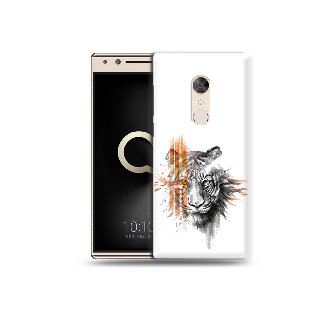 

Чехол MyPads Tocco для Alcatel 5 огненный тигр (PT110913.675.526), Прозрачный, Tocco