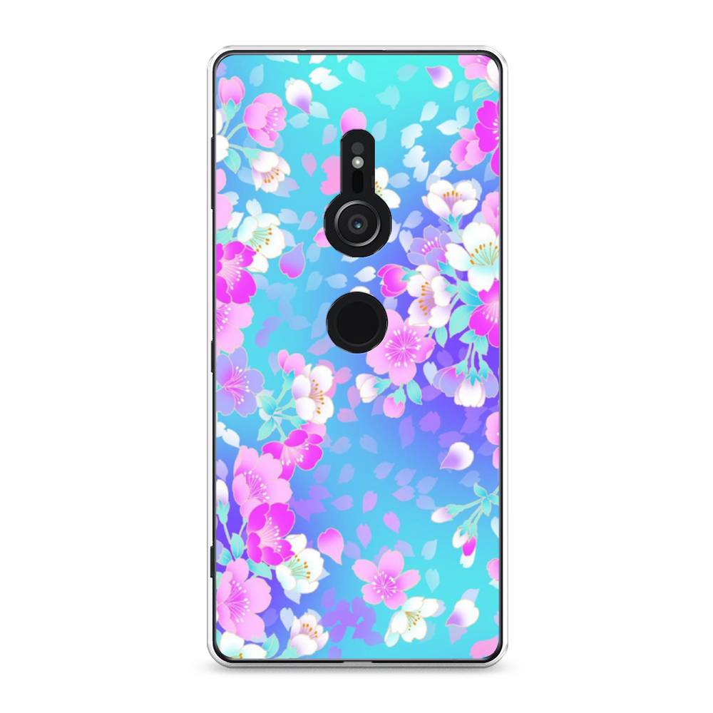 

Чехол Awog на Sony Xperia XZ2 "Яблоневые цветы", Разноцветный, 52850-8