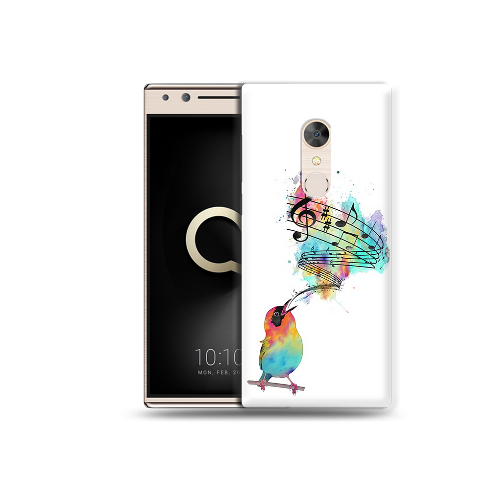 

Чехол MyPads Tocco для Alcatel 5 певчая птичка (PT110913.675.536), Прозрачный, Tocco