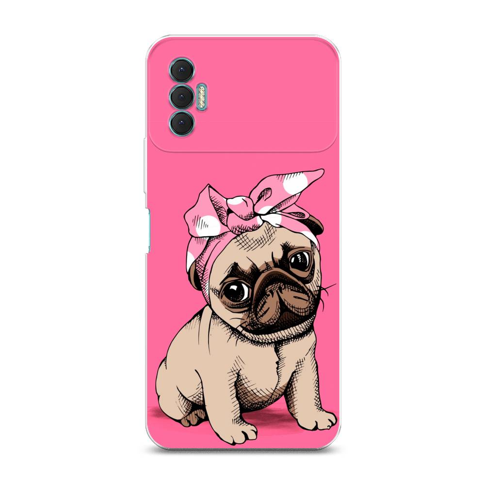 

Чехол Awog на Tecno Spark 8P "Dog Pin-Up", Разноцветный, 301450-2