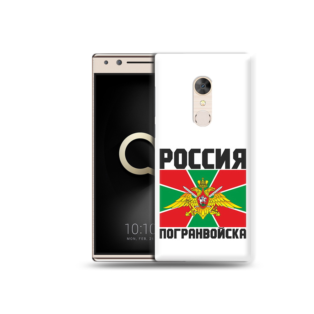 Чехол MyPads Tocco для Alcatel 5 погранвойска (PT110913.675.548)
