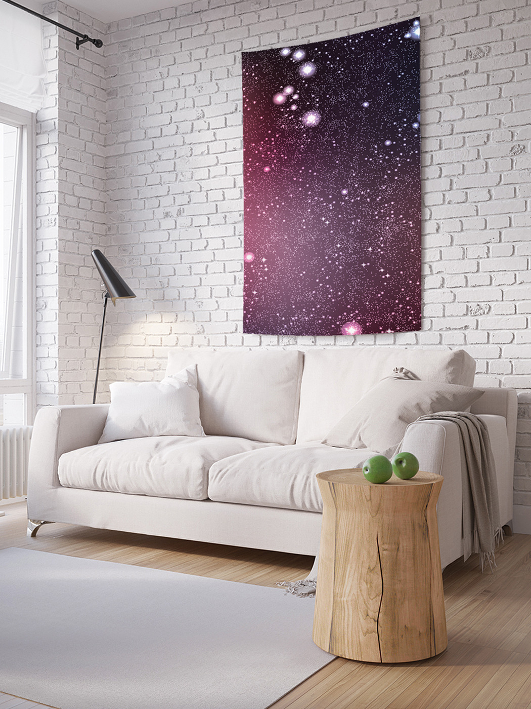 

Вертикальное фотопанно на стену JoyArty Звездные вспышки 100x150 см, Звездные вспышки