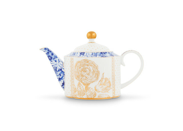 Чайник заварочный Pip Studio Royal, 900 мл WW.51.005.041, Pip Studio Teapot, белый  - Купить