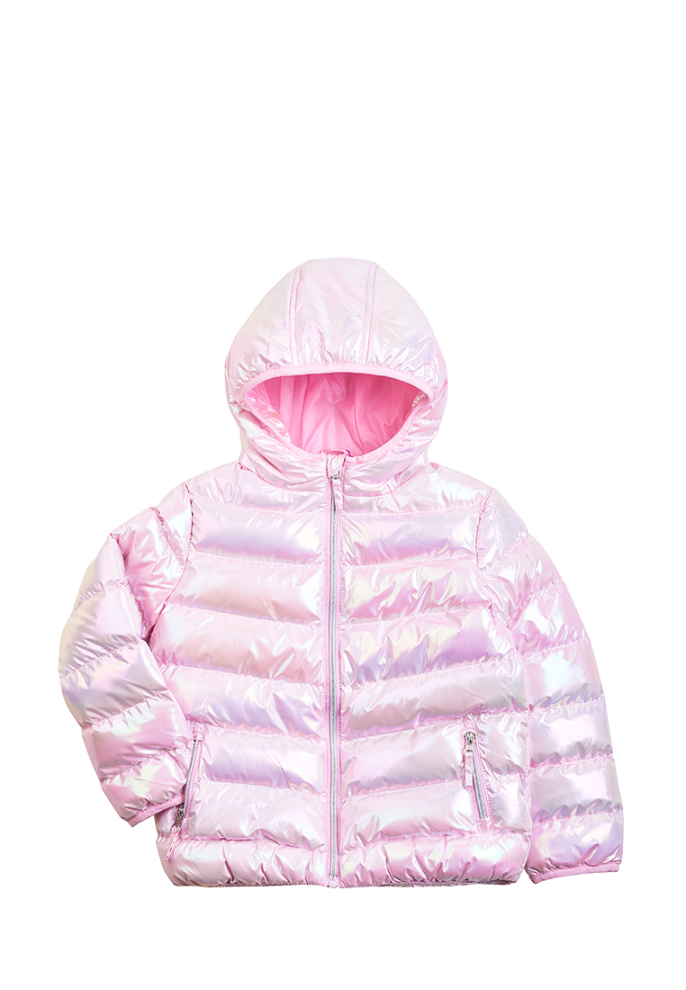 фото Куртка детская max&jessi ss22c250 цв. розовый р. 98