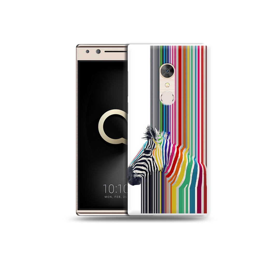 

Чехол MyPads Tocco для Alcatel 5 радужная зебра (PT110913.675.565), Прозрачный, Tocco