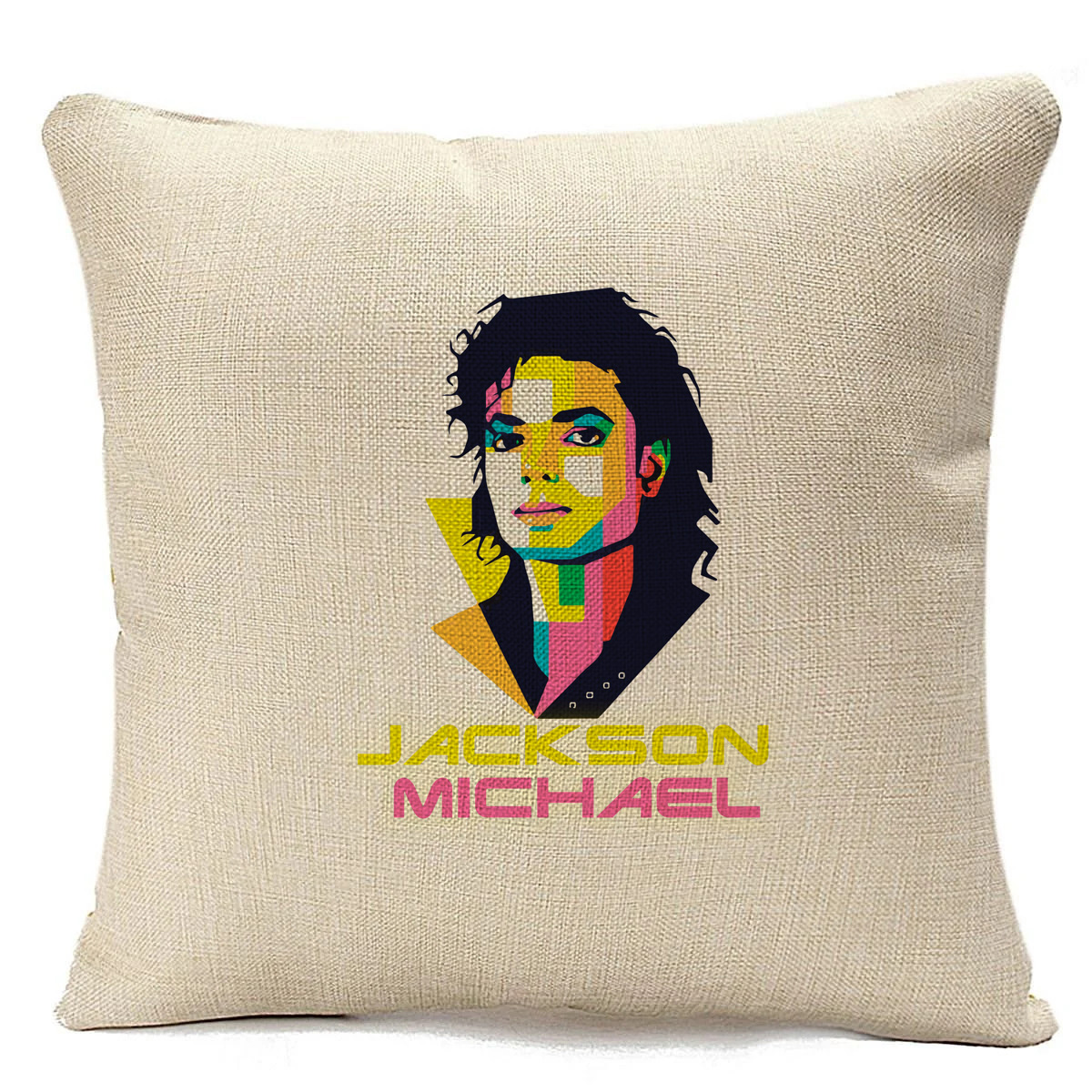 фото Подушка бежевая coolpodarok легенда jackson michael