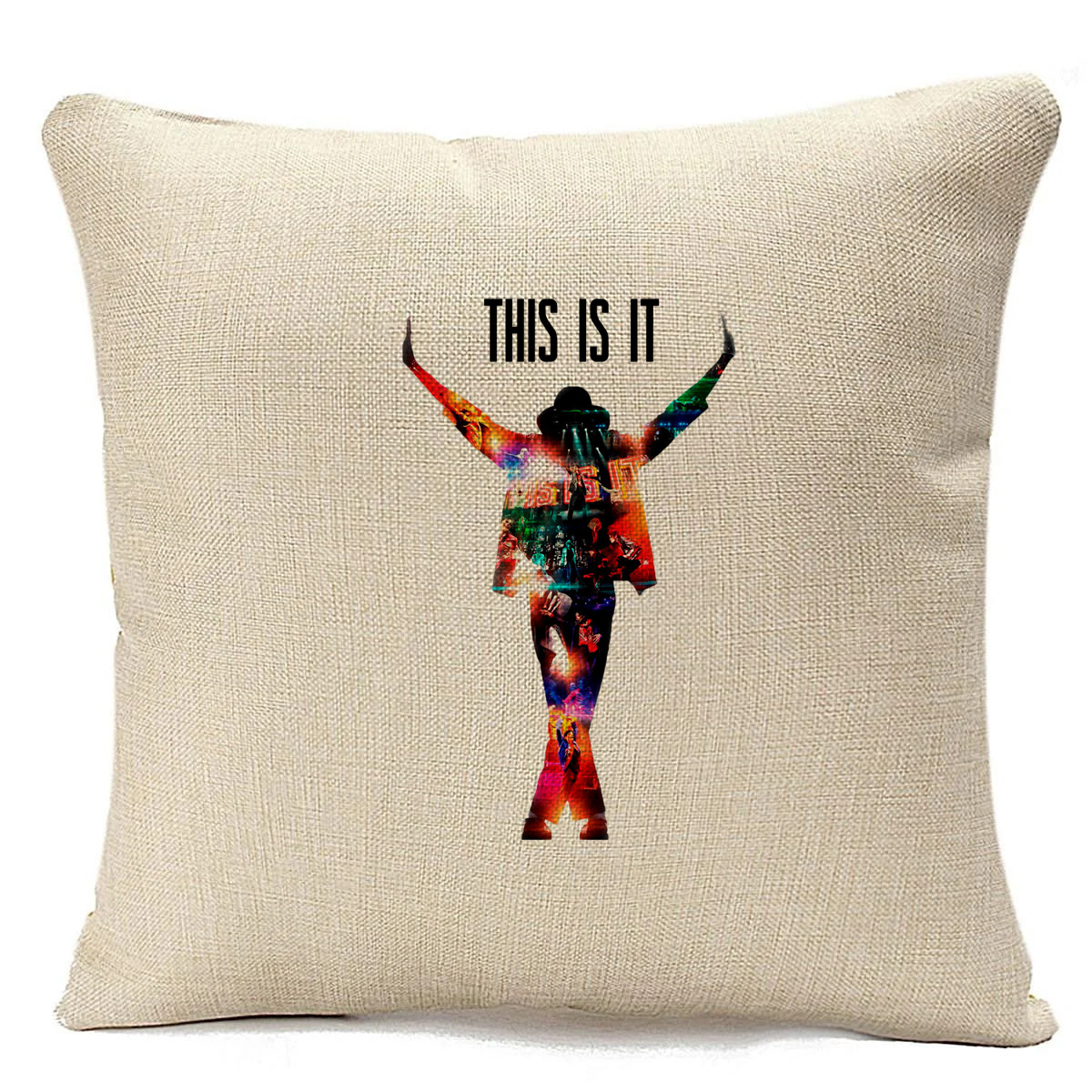 

Подушка бежевая CoolPodarok Легенда This is it, Бежевый