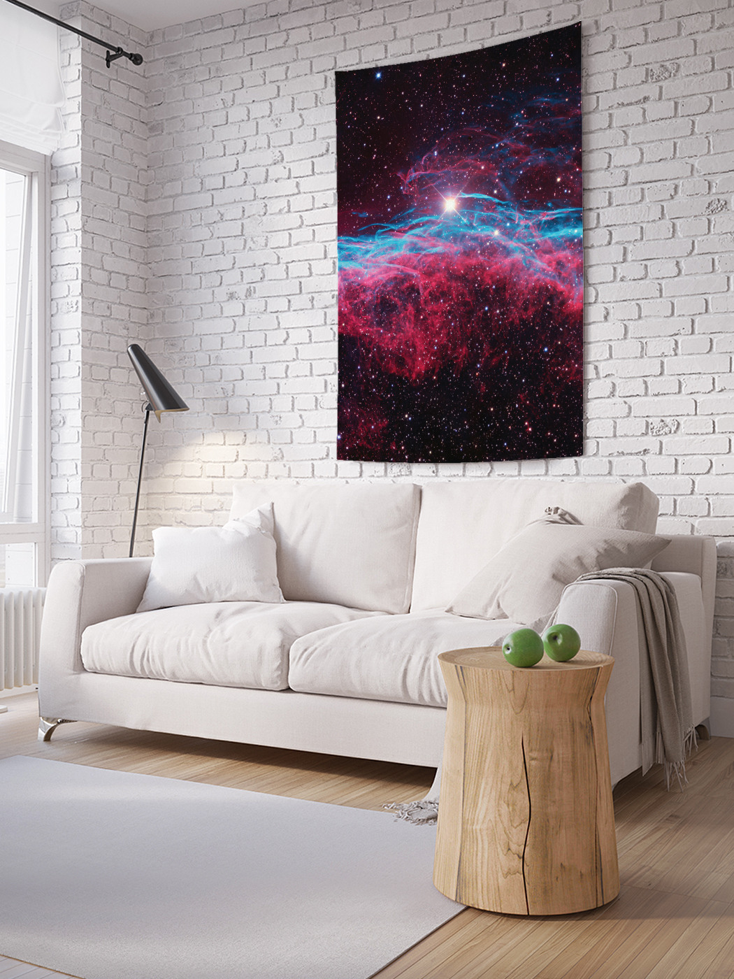 

Вертикальное фотопанно на стену JoyArty Космическая туманность 100x150 см, Космическая туманность