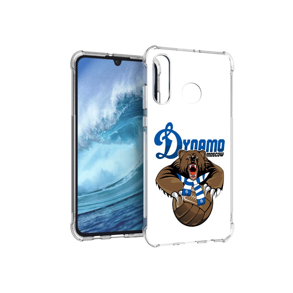 

Чехол MyPads Tocco для Huawei P30 Lite ФК Динамо медведь, Прозрачный, Tocco