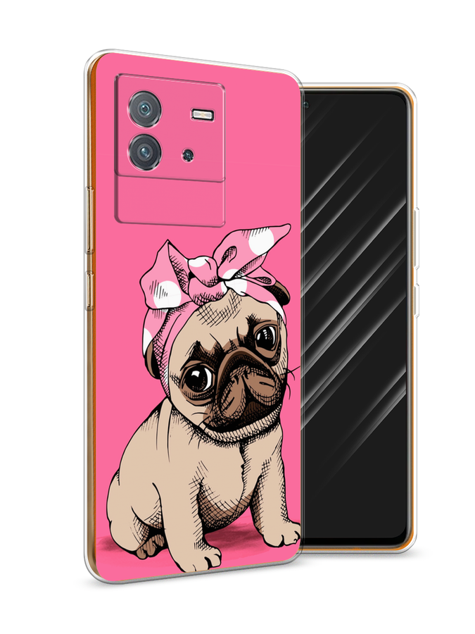 

Чехол Awog на Vivo iQOO Neo6 "Dog Pin-Up", Разноцветный, 266850-2