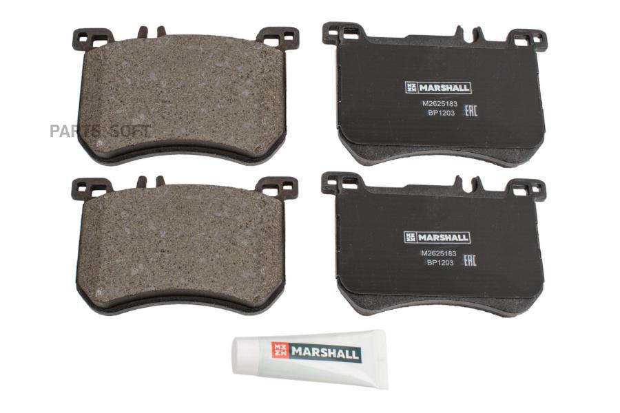 

Тормозные колодки MARSHALL Autoparts дисковые M2625183