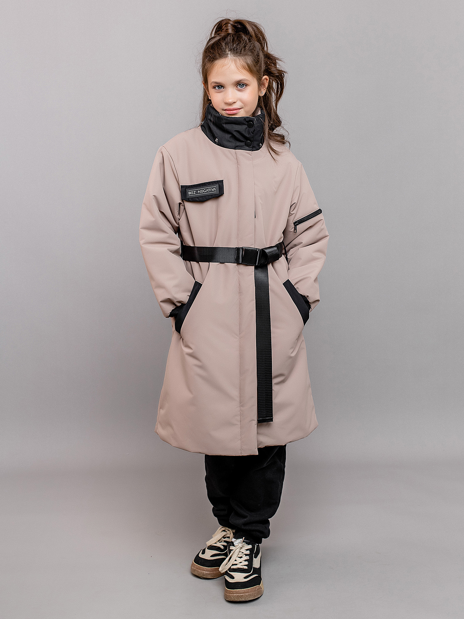 

Куртка детская Batik Джейн, капуччино, 128, Коричневый, Джейн