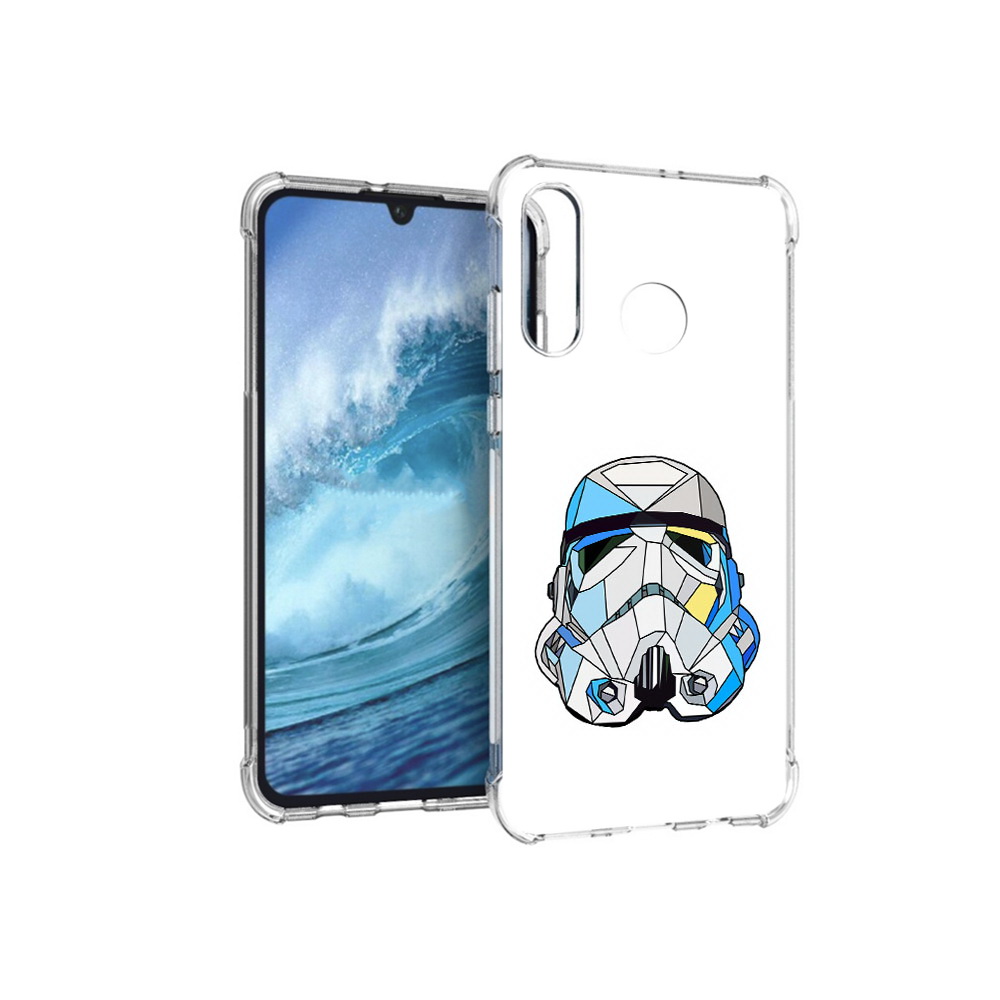 

Чехол MyPads Tocco для Huawei P30 Lite star wars дарт вейдер, Прозрачный, Tocco
