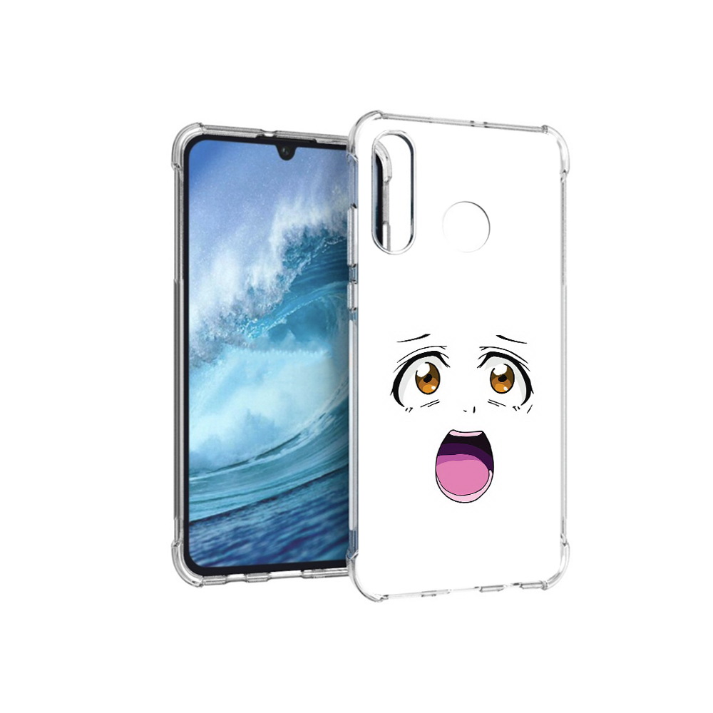 Чехол MyPads Tocco для Huawei P30 Lite аниме лицо