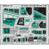 фото Fe1255 eduard 1/48 фототравление для mu-24d nobrand