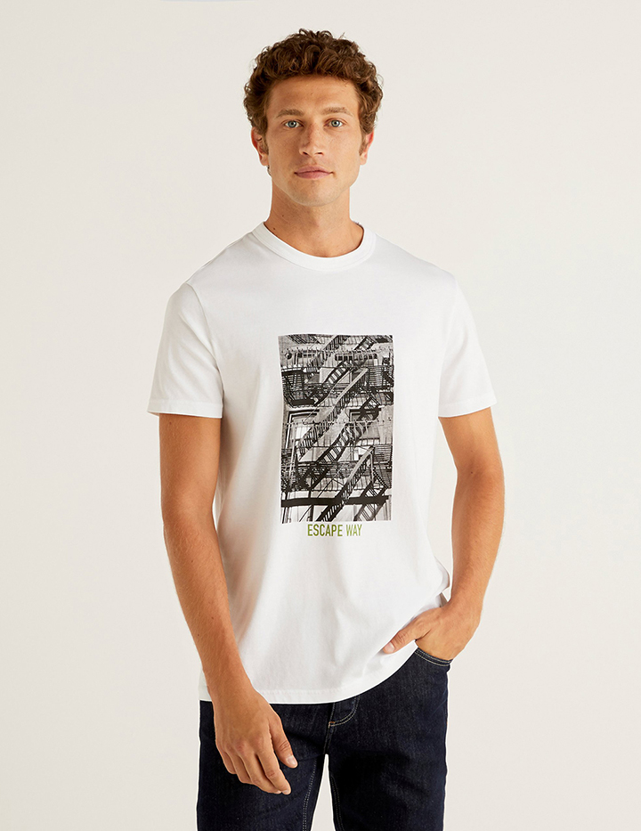 

Футболка мужская United Colors of Benetton 21A_3MI5J1AI6 разноцветная M, 21A_3MI5J1AI6