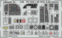 

FE1032 Eduard 1/48 Фототравление для A-6A интерьер, Цветной