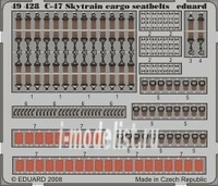 

49428 Eduard 1/48 Фототравление для C-47 Skytrain cargo seatbelts, Цветной