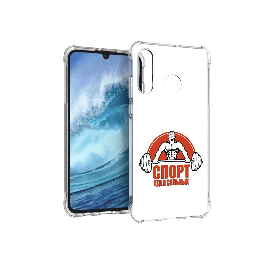 Чехол MyPads Tocco для Huawei P30 Lite бодибилдинг спорт
