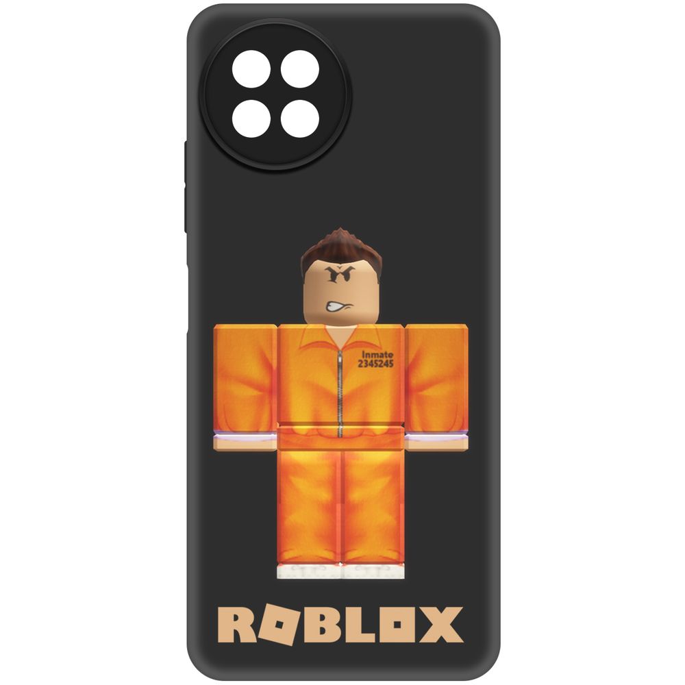 

Чехол-накладка Krutoff Soft Case Roblox-Заключенный для ITEL S23 черный