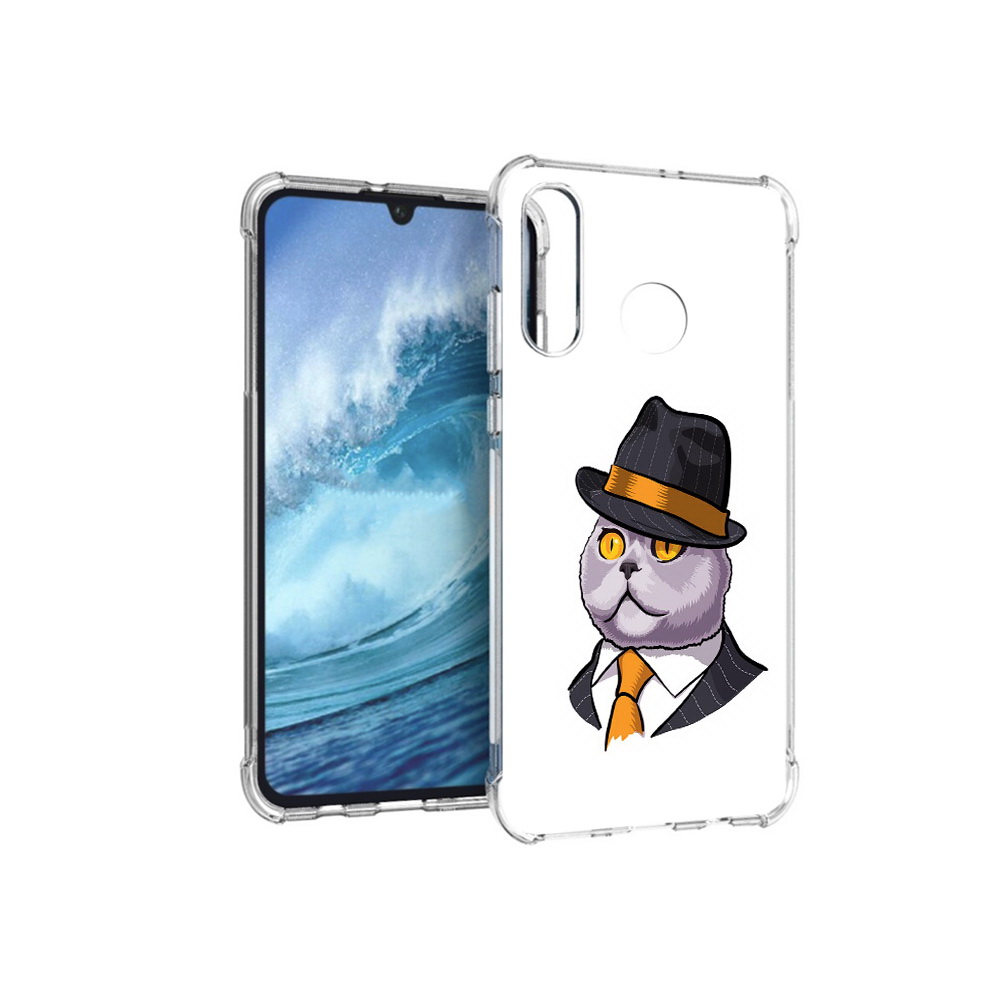 

Чехол MyPads Tocco для Huawei P30 Lite британец, Прозрачный, Tocco