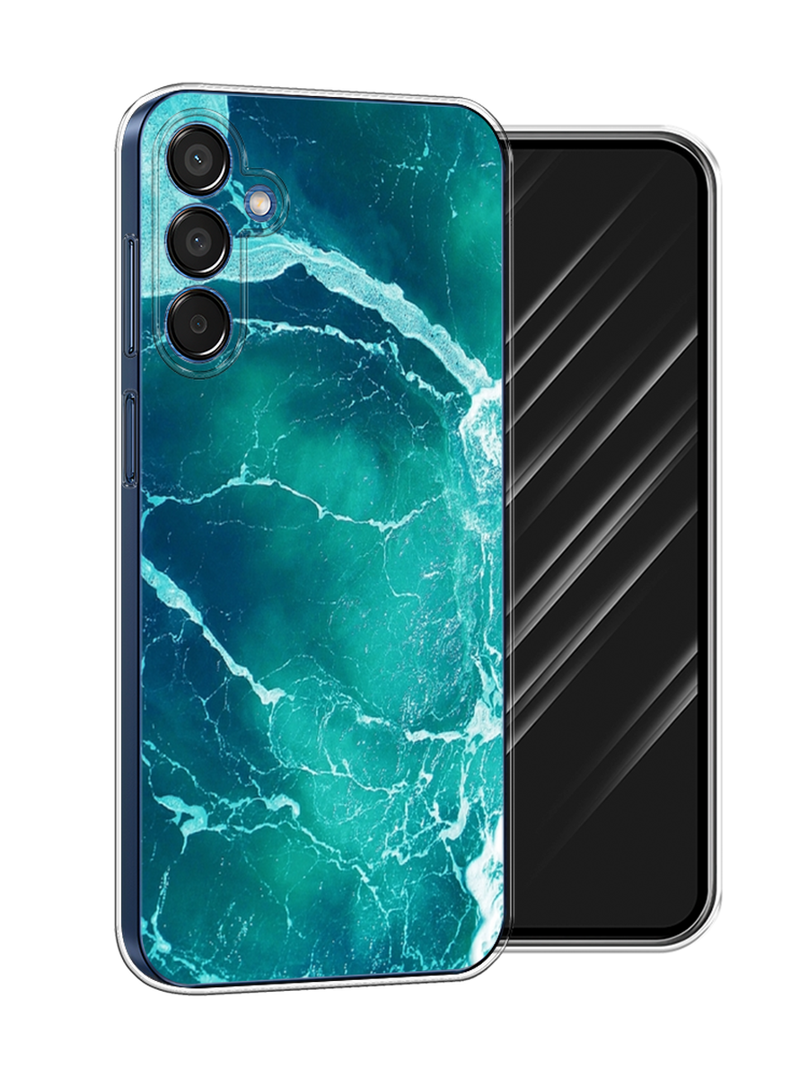 

Чехол Awog на Samsung Galaxy M15 5G "Изумрудный океан", Бирюзовый;синий, 2109550-1