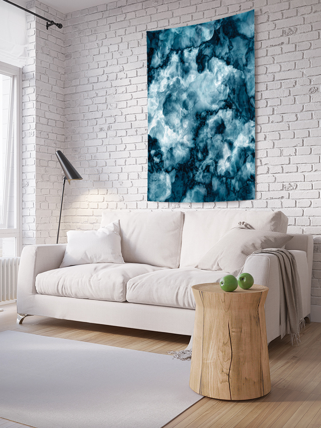 

Вертикальное фотопанно на стену JoyArty Густой дым 150x200 см, Густой дым