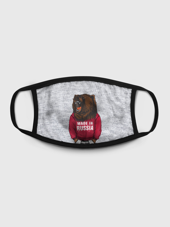 

Многоразовая маска унисекс Burnettie Made In Russia, Разноцветный, Made In Russia
