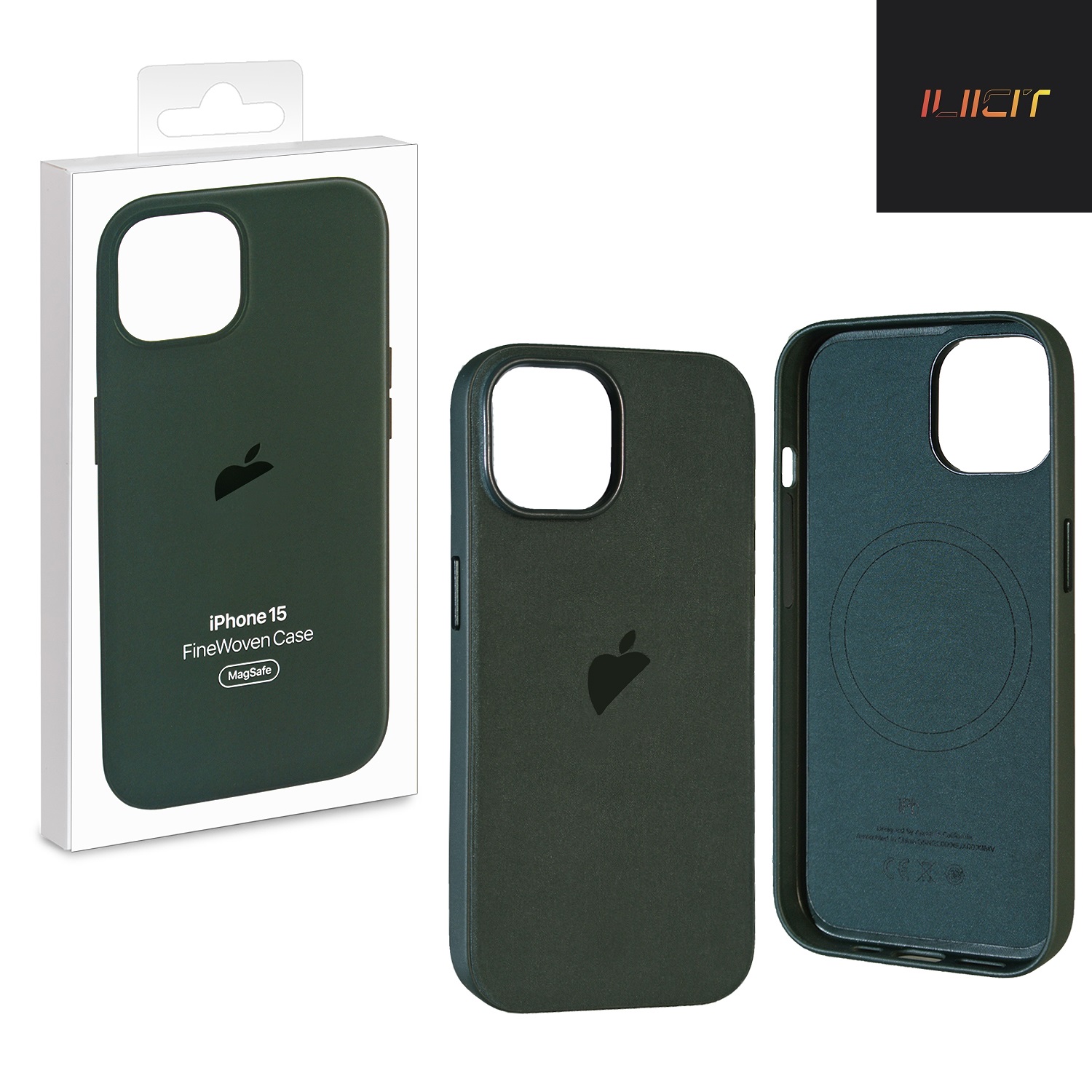 

Чехол Iphone 15 Fine Woven Case 100% Org Evergreen (Magsafe + Nfc Clear) C Logo (Is793471), Голубой;зеленый, Чехол iPhone 15 Fine Woven Case 100% ORG Evergreen (MagSafe + анимация NFC Clear) c LOGO (IS793471)