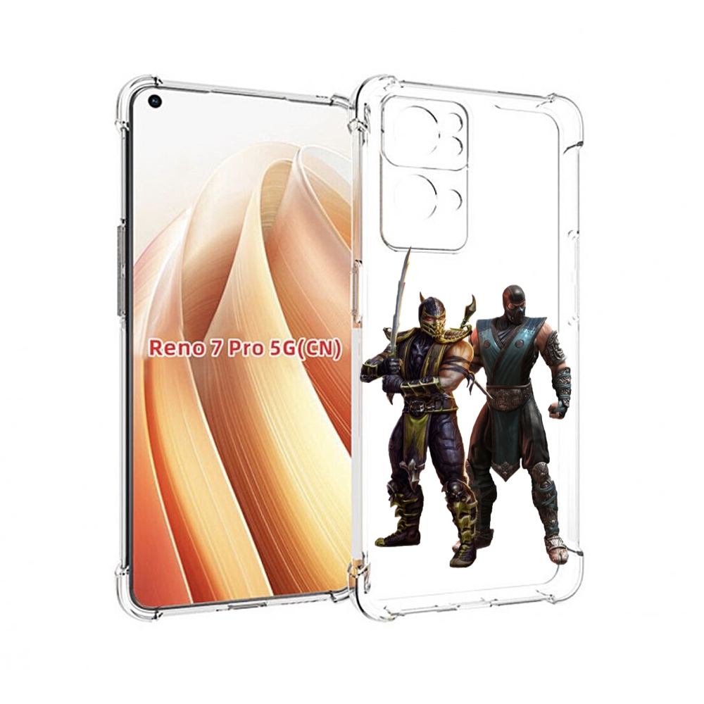 

Чехол MyPads Mortal-Kombat-1 для OPPO Reno7 Pro 5G, Прозрачный, Tocco