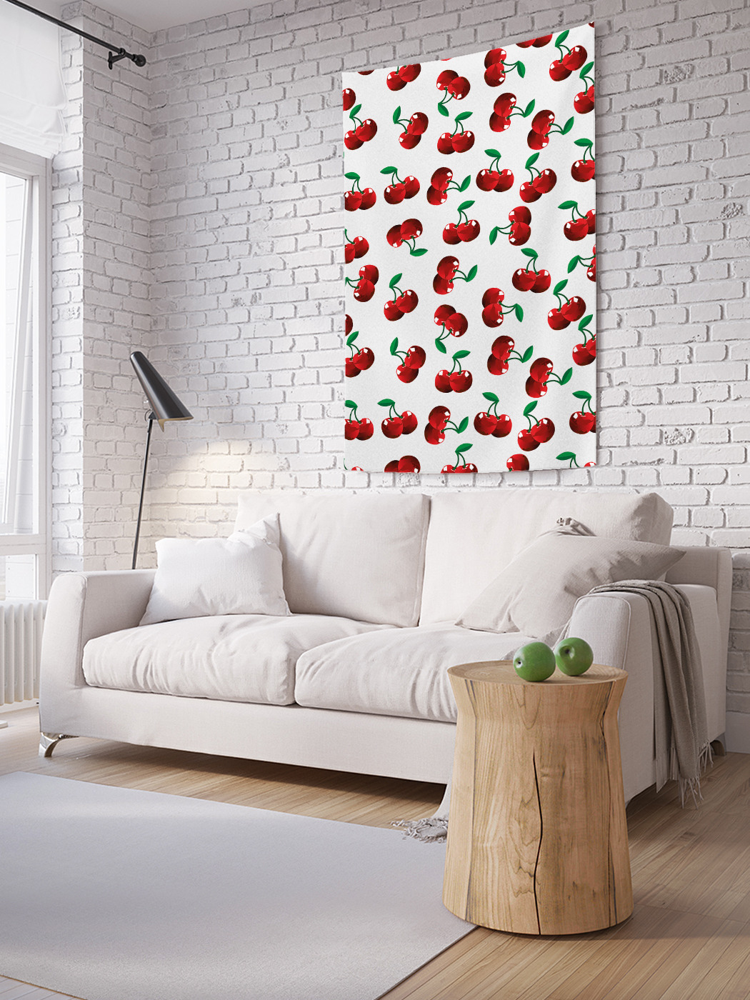 

Вертикальное фотопанно на стену JoyArty Вишневая радость 150x200 см, Вишневая радость