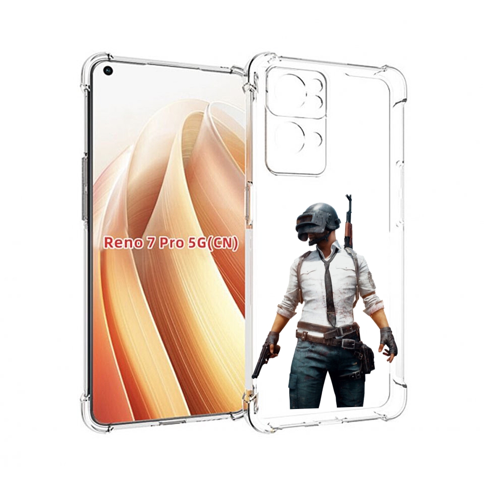

Чехол MyPads PUBG-2 для OPPO Reno7 Pro 5G, Прозрачный, Tocco