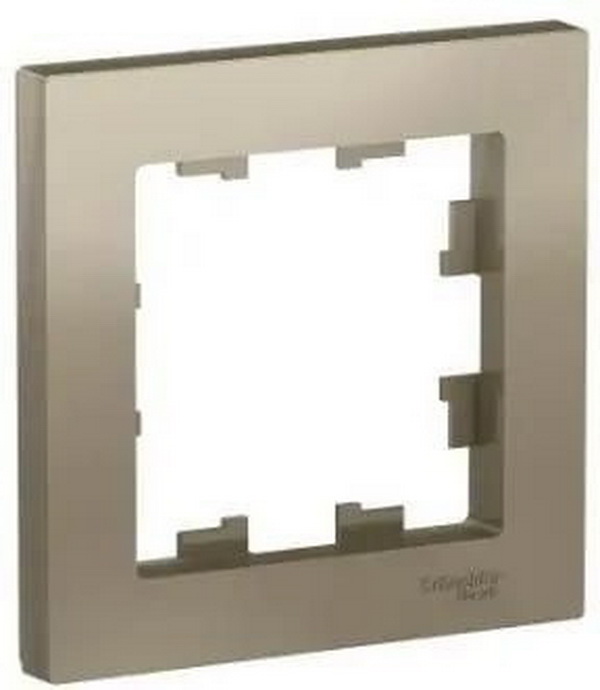 

Рамка Schneider Electric AtlasDesign ATN000501 наклад. 1x ABS пластик шампань, Золотистый, Рамка Schneider Electric AtlasDesign ATN000501 наклад. 1x ABS пластик шампань