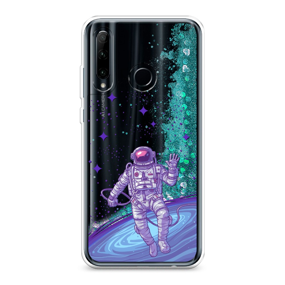 

Чехол Awog на P Smart Plus 2019/Honor 20 lite 2019/10i/20e "Космонавт в открытом космосе", Разноцветный, 6104195-1