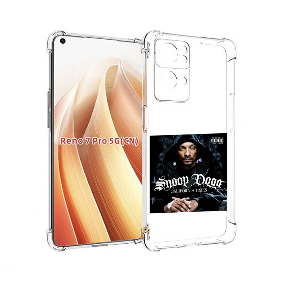 

Чехол MyPads Snoop Dogg CALIFORNIA TIMES для OPPO Reno7 Pro 5G, Прозрачный, Tocco