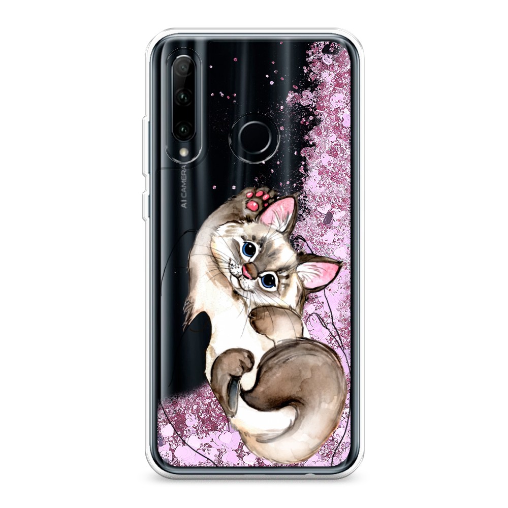 

Чехол Awog на Huawei P Smart Plus 2019/Honor 20 lite 2019/10i/20e "Котенок в ладошках", Разноцветный, 6104194-1