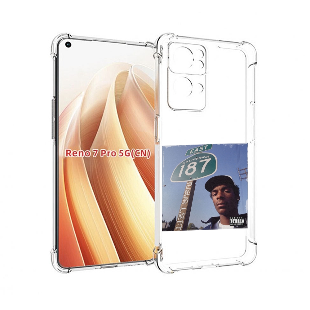 

Чехол MyPads Snoop Dogg NEVA LEFT для OPPO Reno7 Pro 5G, Прозрачный, Tocco