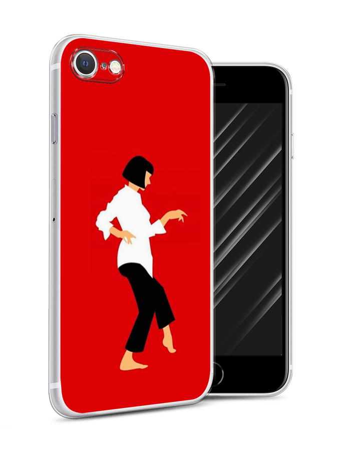 

Чехол Awog на Apple iPhone 7 / Айфон 7 "Криминальное чтиво 1", Разноцветный, 10650-7