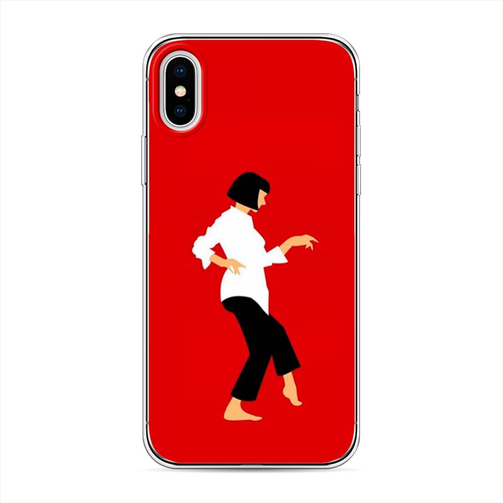 

Чехол Awog на Apple iPhone XS (10S) / Айфон XS (10S) "Криминальное чтиво 1", Разноцветный, 11850-7