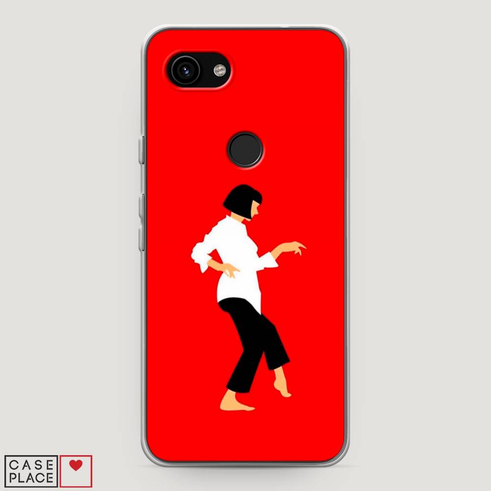 

Чехол Awog на Google Pixel 3a "Криминальное чтиво 1", Разноцветный, 270150-7