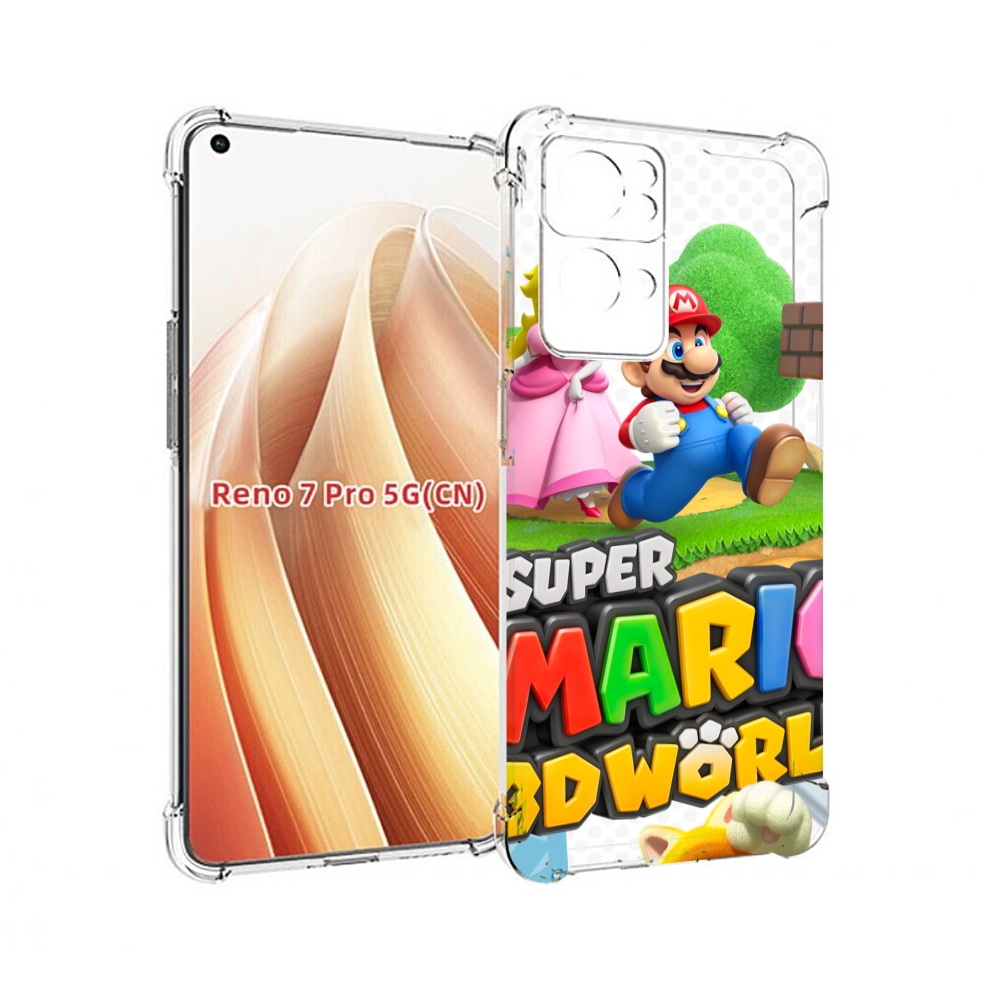 

Чехол MyPads Super Mario 3D World для OPPO Reno7 Pro 5G, Прозрачный, Tocco