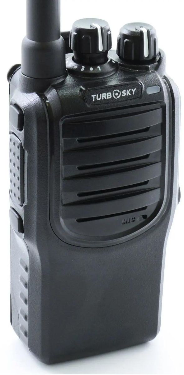 

Рация Turbosky T4 16кан. до 12 км, 1 шт. аккум. черный 13447, T4