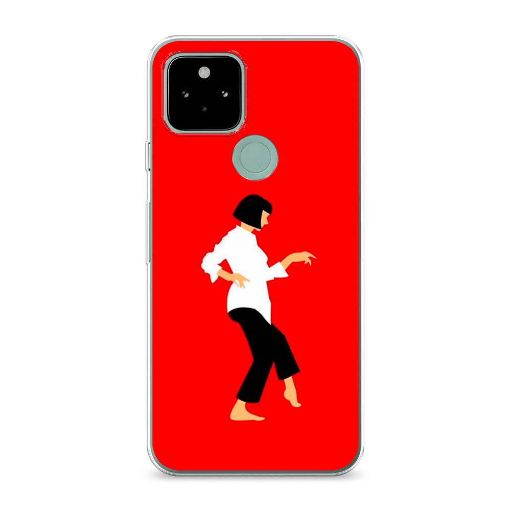 

Чехол Awog на Google Pixel 5A "Криминальное чтиво 1", Разноцветный, 271050-7