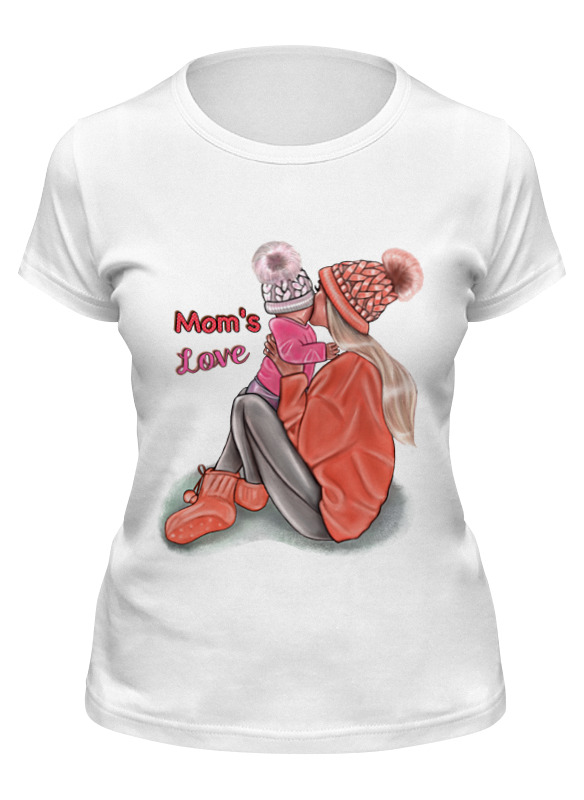 

Футболка женская Printio Mom’s love  мама блондинка и дочка белая XL, Белый, Mom’s love  мама блондинка и дочка