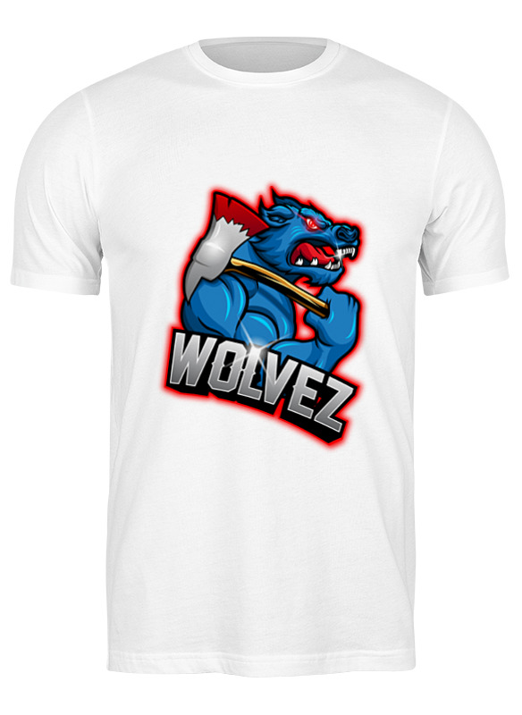 

Футболка мужская Printio Wolvez белая XL, Белый, Wolvez