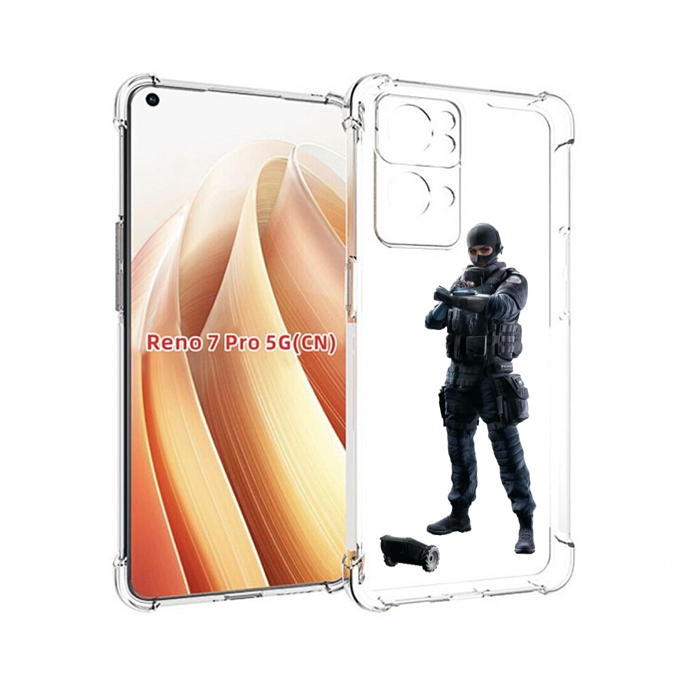 

Чехол MyPads Tom-Clancy's-Rainbow-Six-1 для OPPO Reno7 Pro 5G, Прозрачный, Tocco