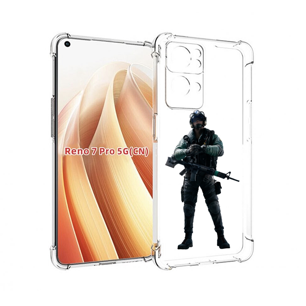 

Чехол MyPads Tom-Clancy's-Rainbow-Six-2 для OPPO Reno7 Pro 5G, Прозрачный, Tocco