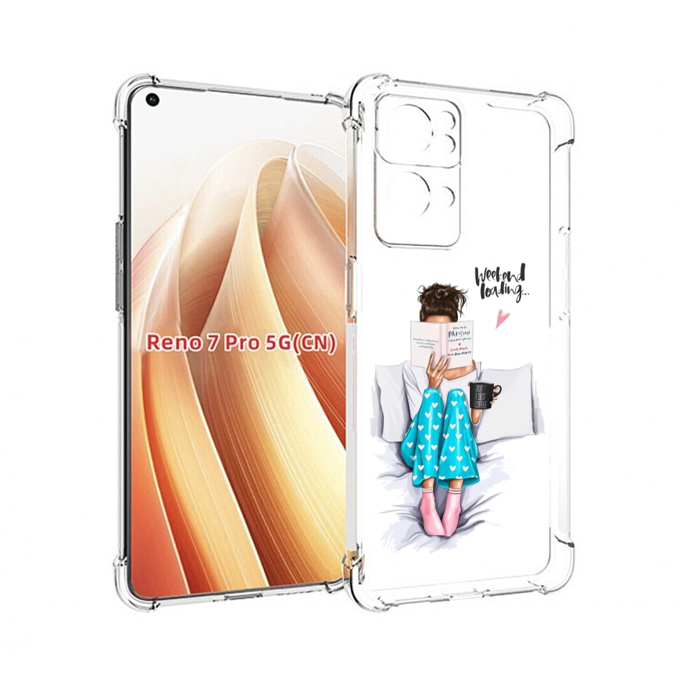 

Чехол MyPads Weekend-loading для OPPO Reno7 Pro 5G, Прозрачный, Tocco